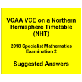 Detailed answers 2018 VCAA VCE NHT Specialist Mathematics Examination 2